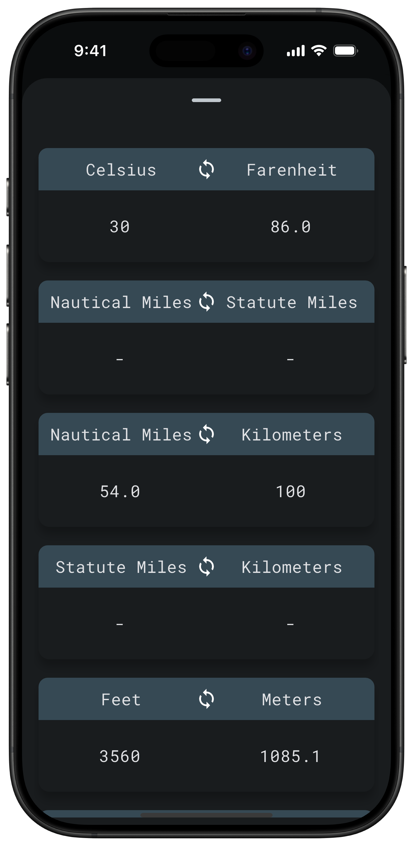 4Pilots Pro aviation unit conversions
